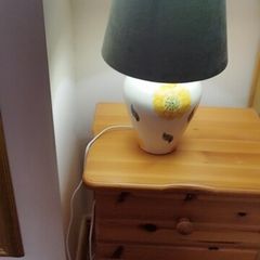 Vintage Avoca Blue lamp