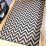 Black and white rug Image 2