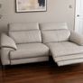 Leather Sofa & Matching Armchair Excellent Condition Image 2
