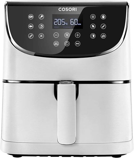 Air Fryers Oven, 5.5L XXL Oil Free Air Fryer 1700W with Rapid Air Technology for Healthy Fast Cooking & 55% Energy-Saving, 11 Presets, LED Onetouch Screen, Nonstick Basket MULTIPLE COLOURS AVAILABLE