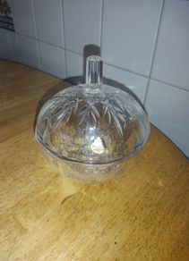 Rcr Crystal Bowl with Lid - Made in Italy