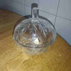 Rcr Crystal Bowl with Lid - Made in Italy