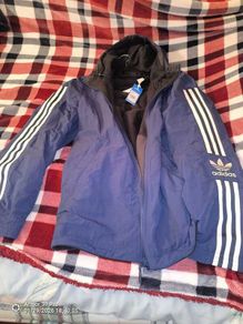 A new adidas Men's Micro Padded Hooded Jacket UK L