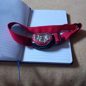 headpiece with light