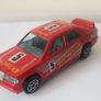 Vintage Bburago Mercedes 190E Monroe Racing Diecast Car Image 2