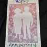 Couple/Love/Anniversary bespoke Greeting Card Image 3