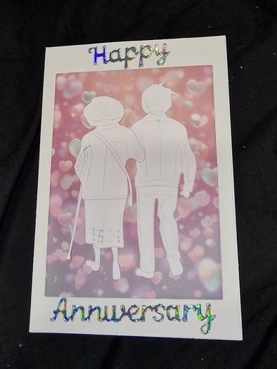 Couple/Love/Anniversary bespoke Greeting Card