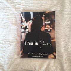This is Poetry Higher Level 2019 by Brian Forristal and Billy Ramsell