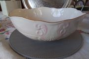 BelleekGeorgian Shell Bowl + Another