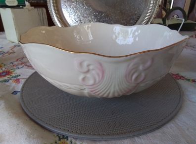 BelleekGeorgian Shell Bowl + Another