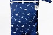 Dinosaurs Wet Bag Baby Infant Waterproof Diapers Nappies 30cmx40cm Swimsuits