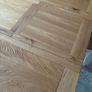 oak extendable table & chairs Image 8