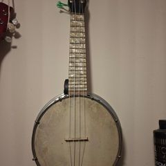 Rare Original 1930's Broadcaster Banjolele