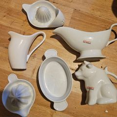 White Porcelain Items Mixed Lot