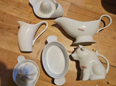 White Porcelain Items Mixed Lot