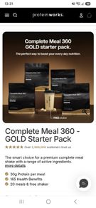 protein meal replacement