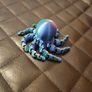 3D Printed Articulated Octopus  Magic Color Shifting Fidget Toy Image 4