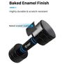 Northdeer Steel Dumbbells Ultracompact Adjustable 2.5kg 5kg 7.5kg 10kg 15kg 25kg Chrome Dumbbell with Foam Handles Home Gym Workout Choice of Size Image 3