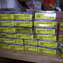 screws/steel nails
