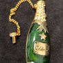 Vintage RJ Graziano Grand Night Popping Champagne Bottle Brooch Image 6