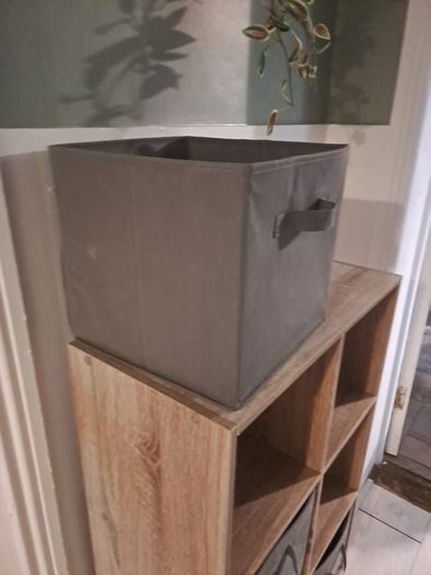 storage cube with boxes