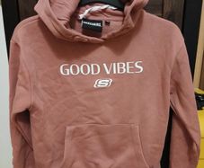Pink hoodie by Skechers