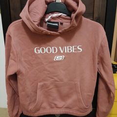 Pink hoodie by Skechers