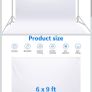 Professional Photography & Video Lighting Kit + White Backdrop Image 6
