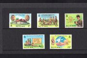 1982 Isle of Man 75th Anniversary of Boy Scout Movement and 125th Birth Anniversary of Lord Baden-Powell Commemorative Stamps Presentation Pack