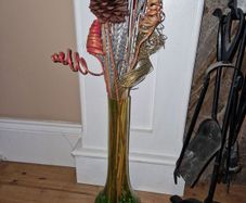 glass vase