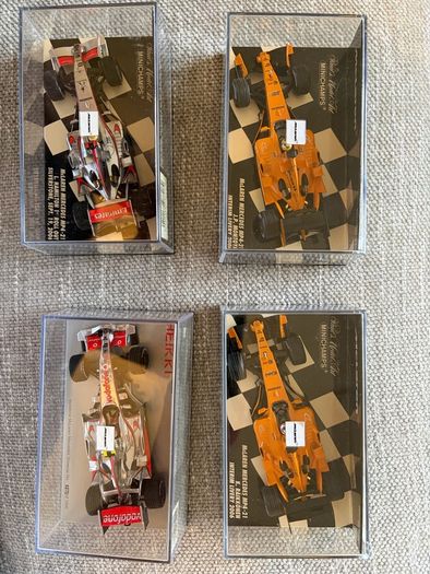 Formula One Minichamps and memorabilia Jordan