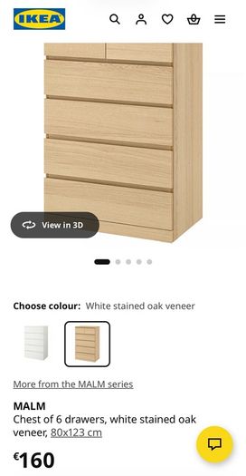 Ikea Chest of Drawers