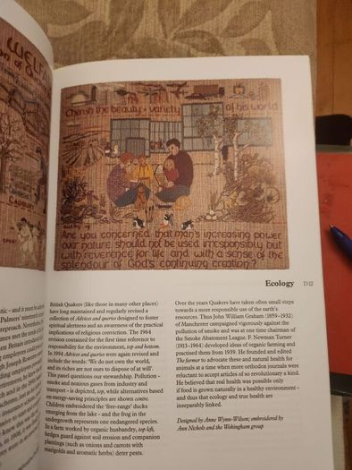 Quaker Tapestry A Pictorial Guide. Large Volume Paperback In Very Good Condition.