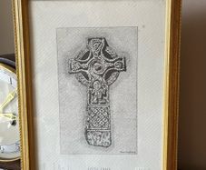 Celtic Cross Thomas Taaffe Brady signed by artist
