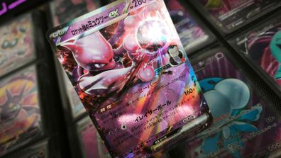 Team Rocket's Mewtwo EX ! Double Rare ! from The Glory of Team Rocket Set ! 2025 ! Japanese Pokemon Card !