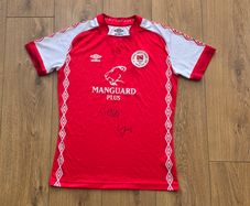 St Patrick's Football Signed Youth Jersey Size Large Pats