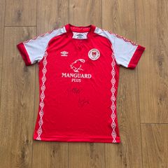 St Patrick's Football Signed Youth Jersey Size Large Pats