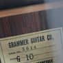 The Grammer Guitar G10. Vintage Brazilian Rosewood Acoustic Beauty. If You Know You Know. Image 10