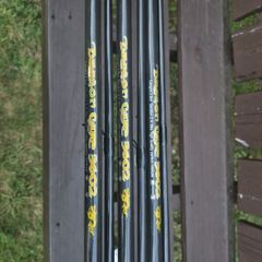 carp pike fishing rods x3
