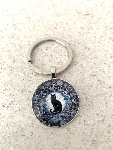 Cat Key ring