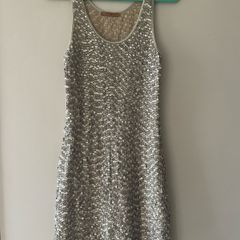 sequin mini dress