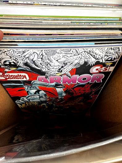 Indie Long Comic Box w 250 Comics for Sale