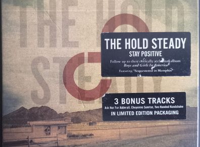 The Hold Steady - Stay Positive CD (2008) Digipak Indie Rock EX+