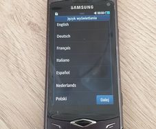 Samsung Wave GT-S8500 Metallic Black