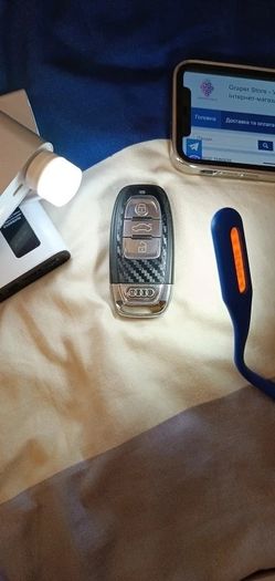 Carbon Fiber Car Key Protection Sticker