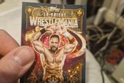 WWE WORLD 2026 LA Knight 72 of 399 Topps Wrestlemania 42 Exclusive Card
