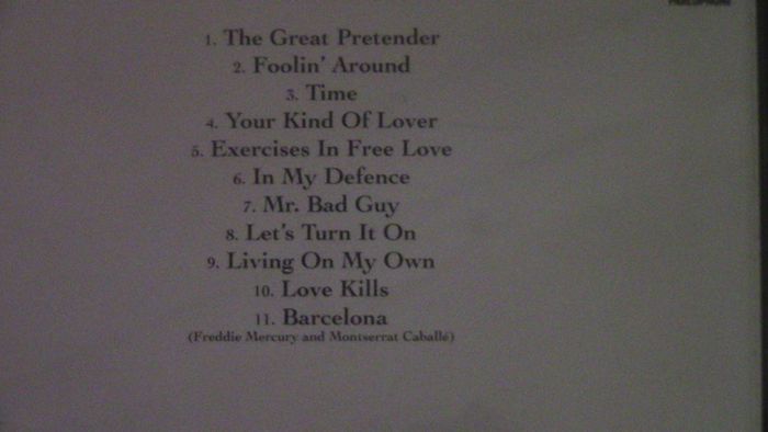 The Freddie Mercury Album CD