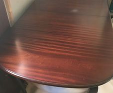 Dining table and chairs for sale.