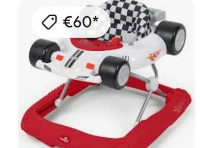 Racing Car baby Walker