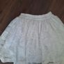 White lace skirt girls size 6-7 years Image 2